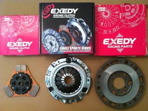 Exedy Stage 2 Clutch and light weight flywheel