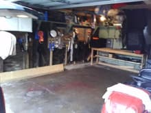 the garage