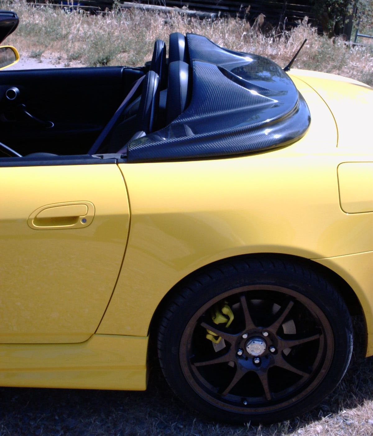 FS Carbon Fiber Veilside Style Tonneau Cover S2KI Honda S2000 Forums