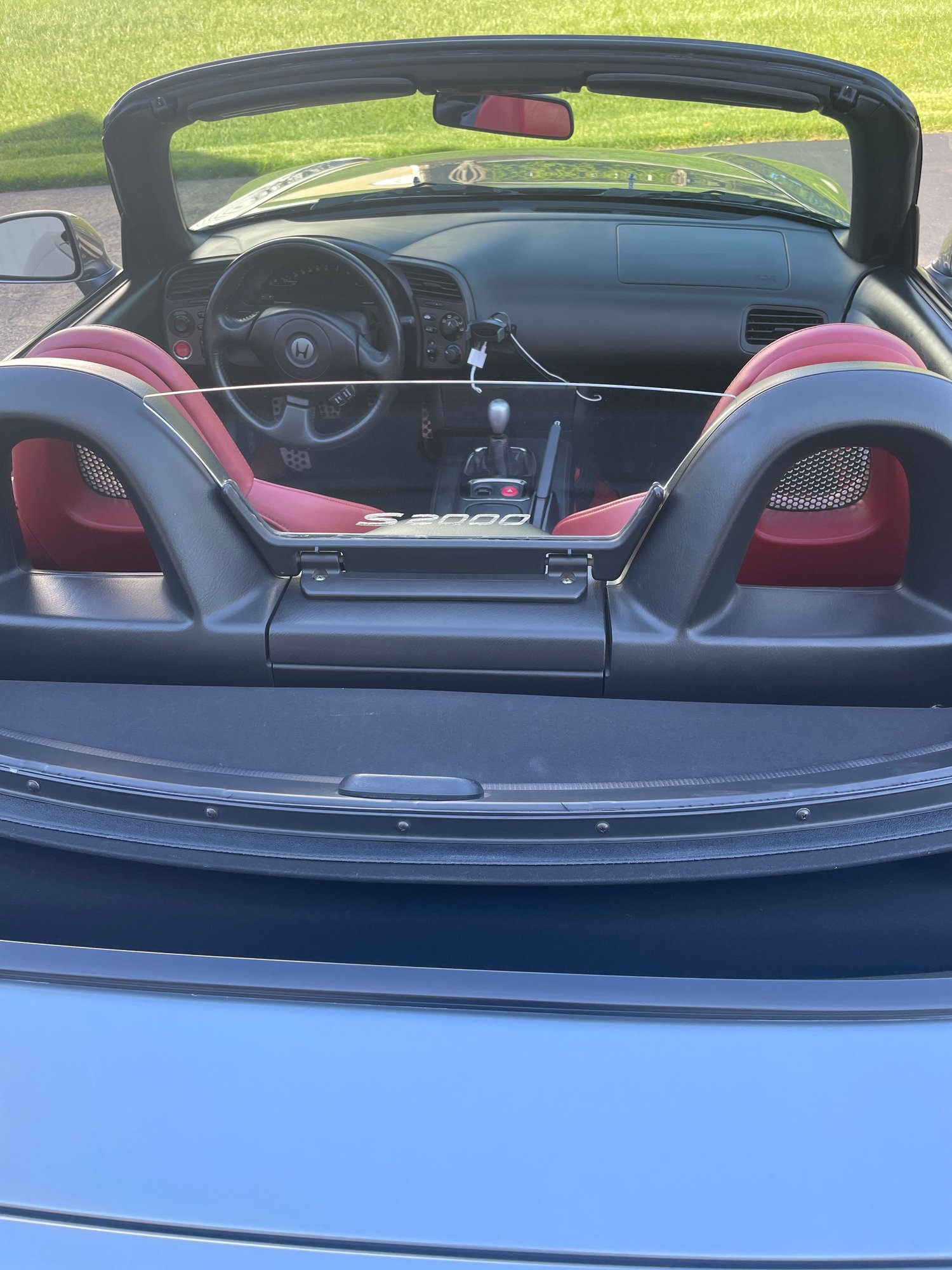 2000 Honda S2000 - Mid Atlantic - 00 Silverstone/Red One Owner with 59K miles - Used - VIN jhmap1148yt007083 - 58,852 Miles - 4 cyl - 2WD - Manual - Convertible - Silver - Middletown, DE 19709, United States