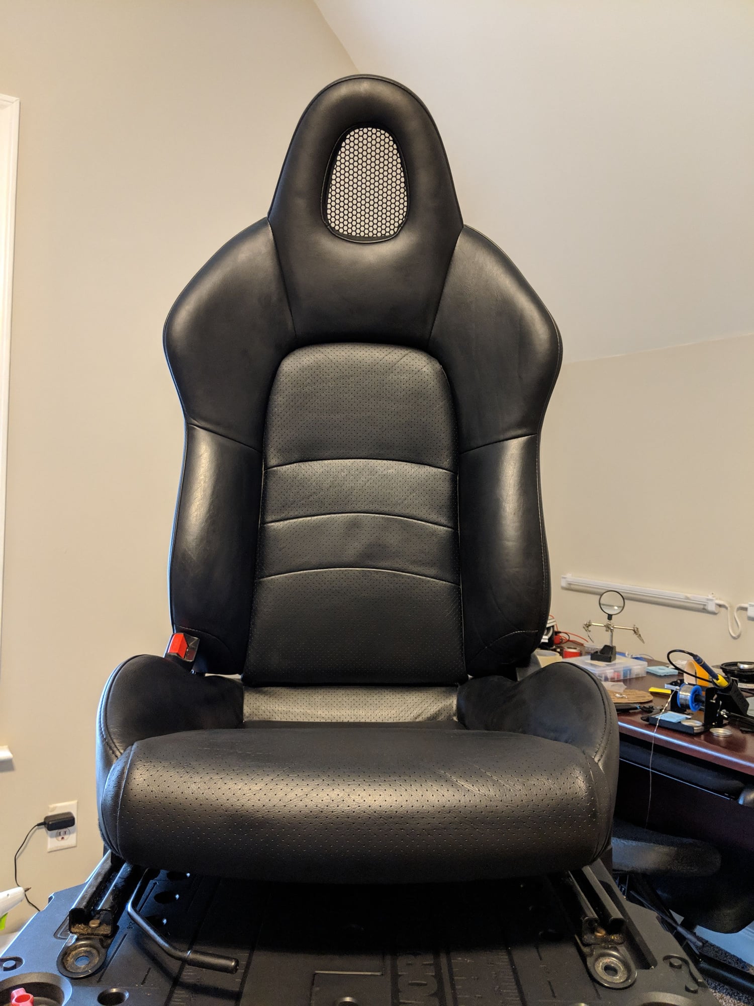 Seat leather repair, what to do? : r/S2000