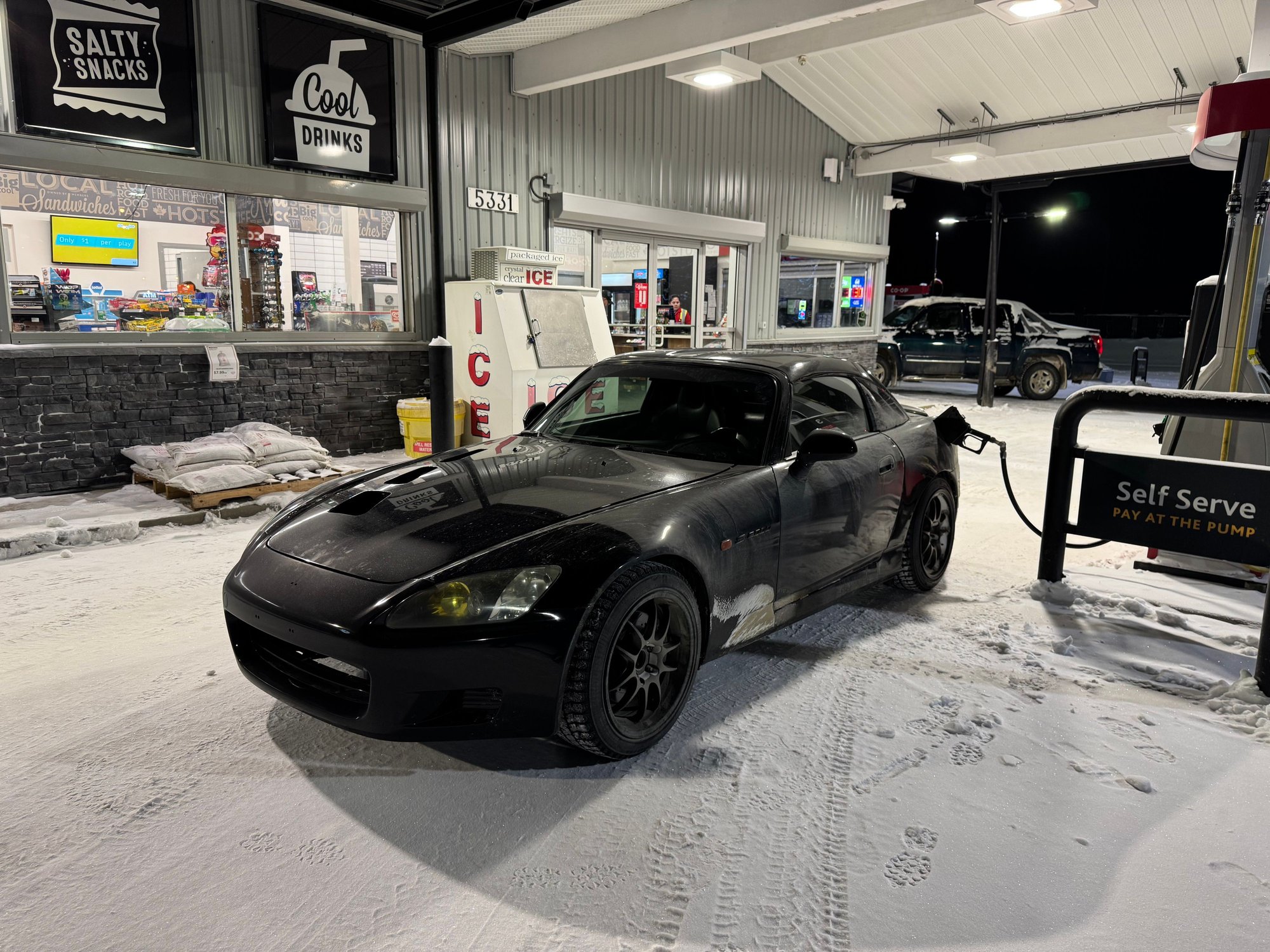 Picture from me driving it from SLC to Fairbanks, AK when I picked it up. 