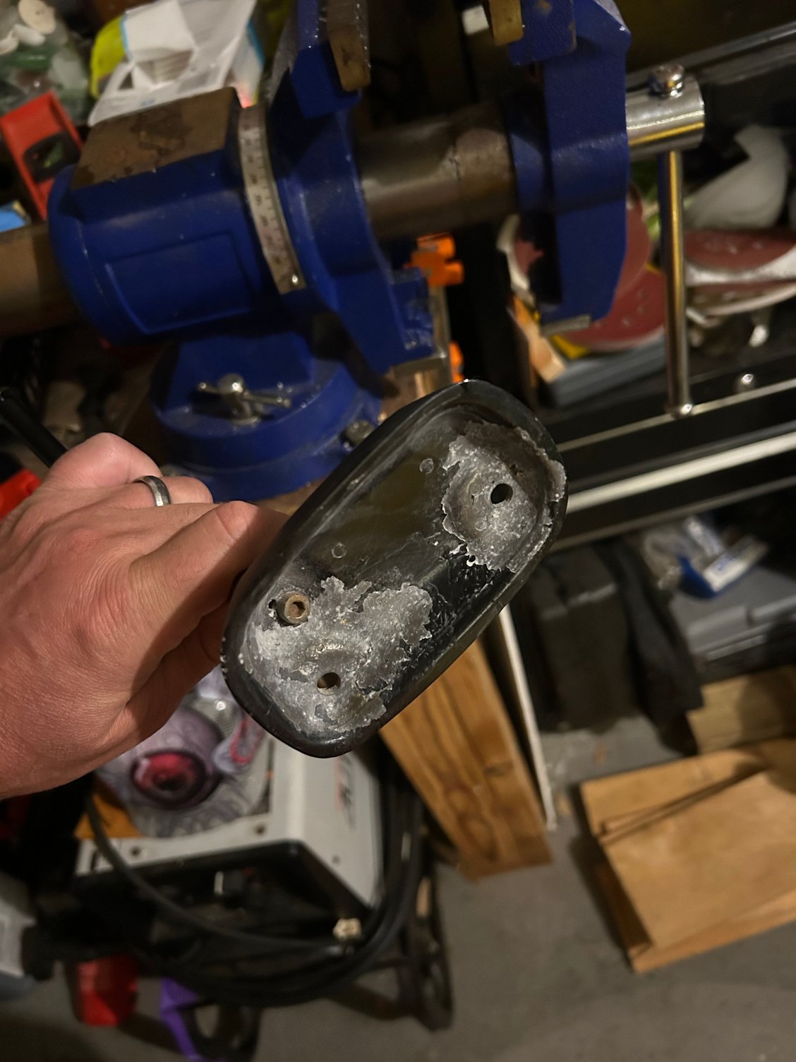 Hit it with a wire brush and some 220gt