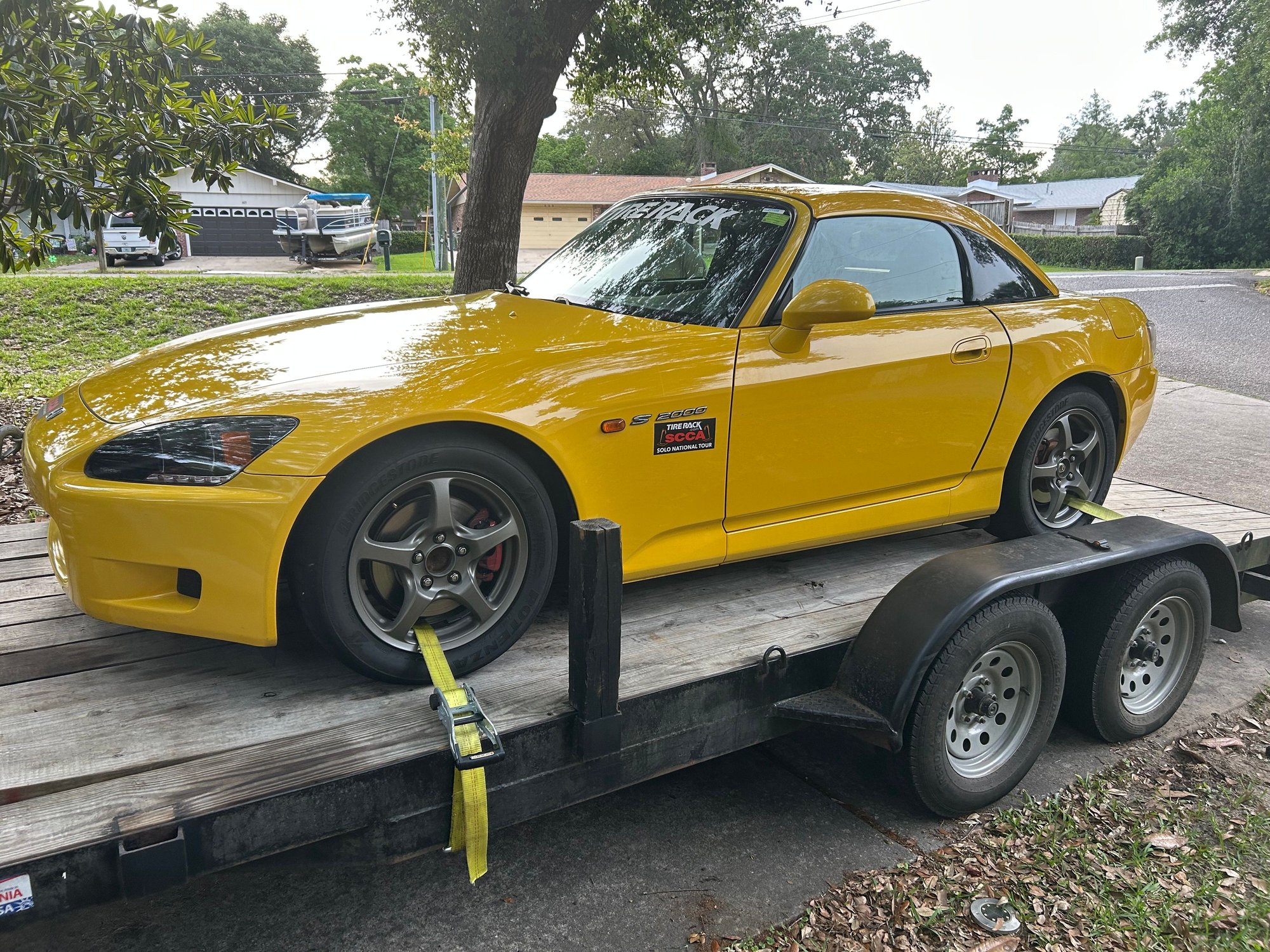 Loaded up last night