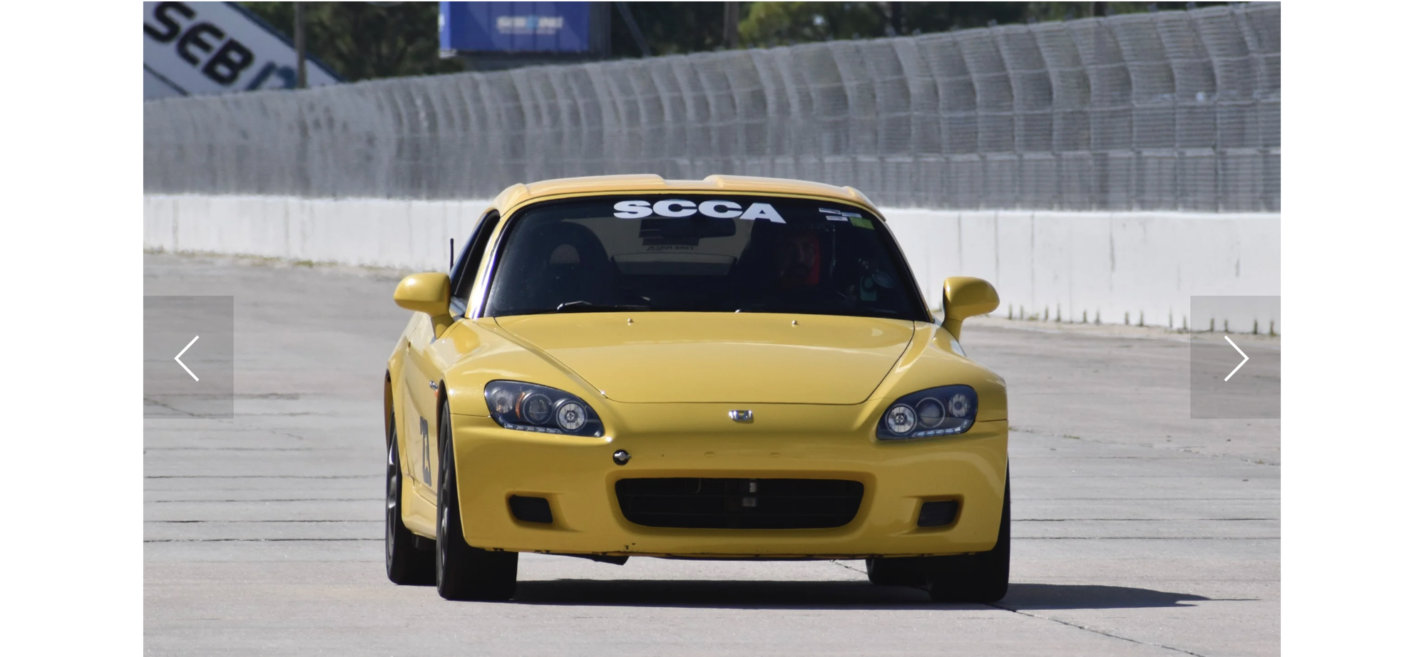 Most of the trackday I run on are big speed tracks, Sebring, Road Atlanta, Daytona. 