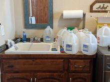 ^1-7-2024.  I'm glad I save milk jugs.  They came in handy.