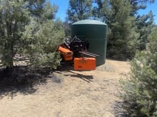 ^5-15-2024.  Meanwhile, up at Kennedy Meadows, Gary Potts was putting the repaired Kubota generator back in the shed.  