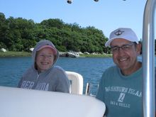 The Admiral and the Captain.  The Admiral (Barbara) was in full control of the tour.
