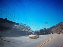 Two ladies out for a lovely drive in Malibu 