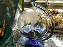 ^Christa, my daughter, sent me this yesterday after I sent her the following photo of mine.  We gave snow today but yesterday was warm and windy as the weather was changing.

