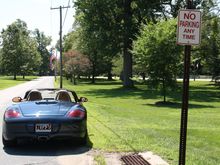 He was waiting for me..........as usual, not parking!