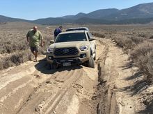 The Slit roads, this stuff was like baby powder
