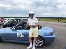 Octogenarian Autocrosser dad :) 