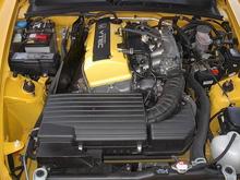 Yellow Valve Cover