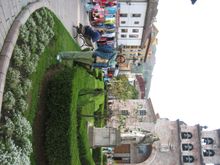 Downtown Cangas de Onis, Spain