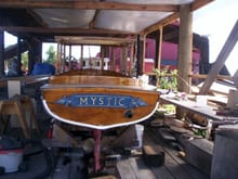 Boat restoration at Mystic Seaport