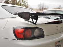 3/4 Rear view of wing