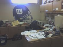 My desk