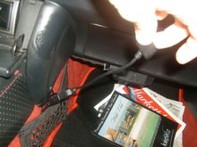 Second i-Pod hook up.  Also USB compatible.