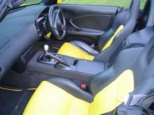 Custom Yellow Seats