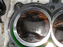 Motor after Piston Slap