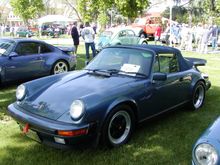 911 Turbo Convertable blue