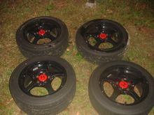 Powder coated wheels and Dakota 316.JPG