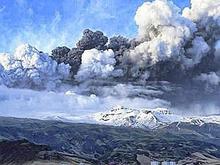 Icelandic volcano eruption