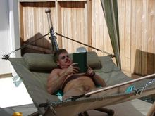 Jonathan in hammack