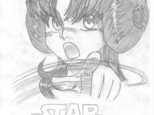 Star Wars Manga  Princess Leia By EUAN THE ECHIDHOG