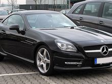 2012 Mercedes Benz SLK R172 Black