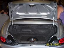 WHOLE LOT OF BUMP IN THE TRUNK!!!!