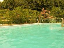 Jennifer flying.JPG