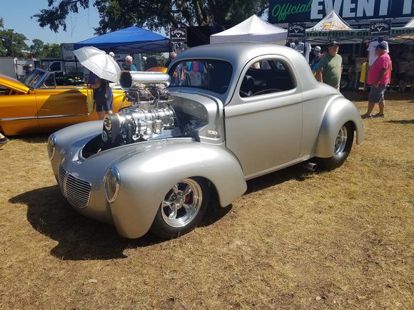 2019 Feature Car. Shown at all the venues and featured on the CTC program cover.