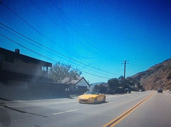 Two ladies out for a lovely drive in Malibu 