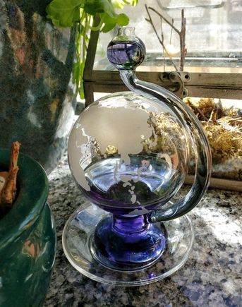 ^Christa, my daughter, sent me this yesterday after I sent her the following photo of mine.  We gave snow today but yesterday was warm and windy as the weather was changing.

