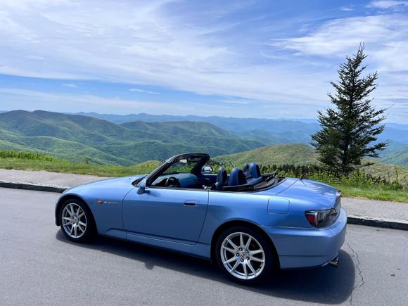 Cowee Mountain Overlook, Blue Ridge Parkway 