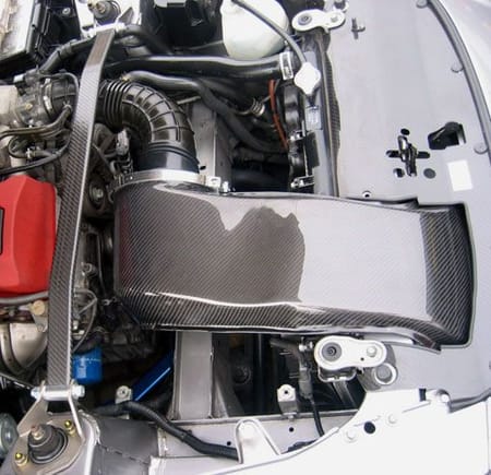 Carbon Intake, cover and Brace 1