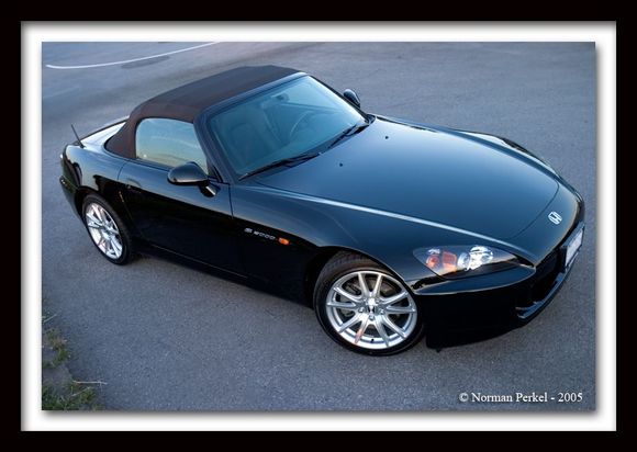 First shot of the new car