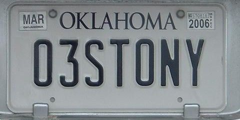 Vanity Plate