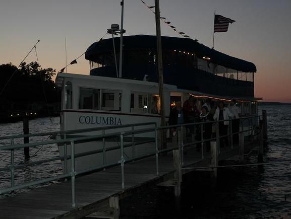 Boat ride over