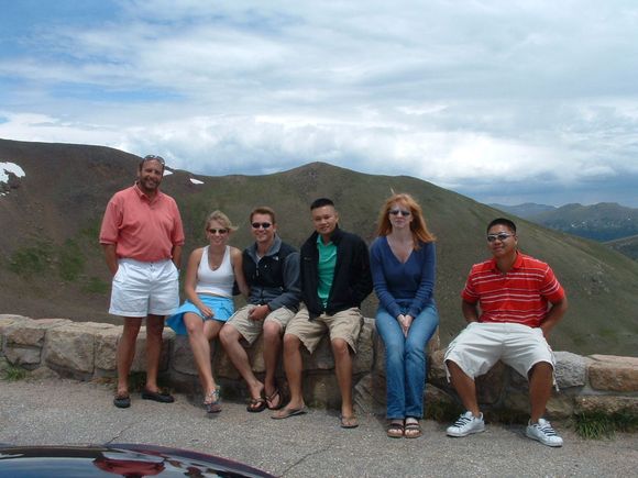 In the RMNP - Allan, Breanna, Denver, Tuahn, Nicole, Jimmy
