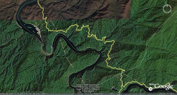 Google Earth view