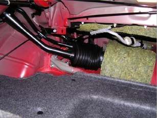 iLink cable in trunk