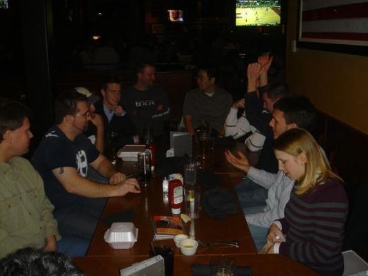 Another Group Shot Champps Dinner 2-3-07
