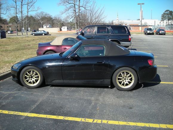 side profile