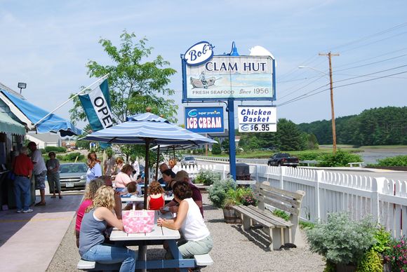 Bob's Clam Hut Sign 1