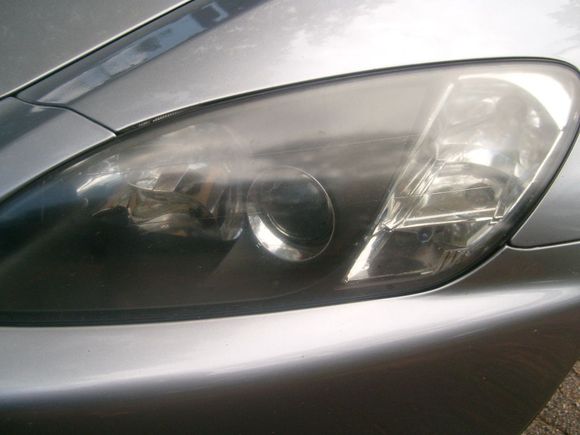 Driver side headlight could use some polishing.