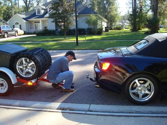 Hooking up the Trailer