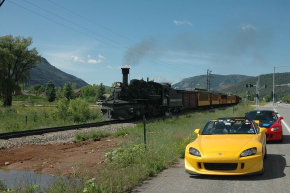 Durango Silverton Train in June.jpg
